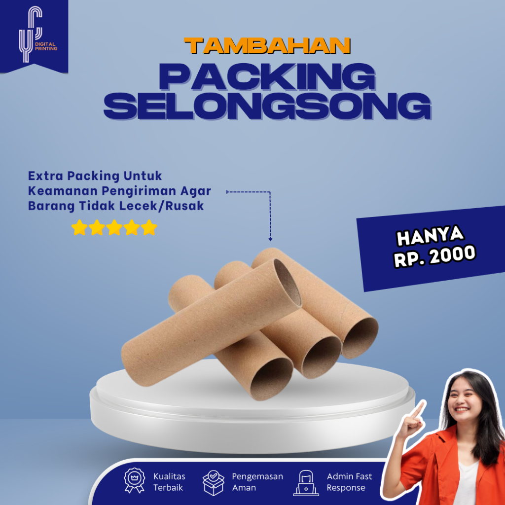 

Tambahan Packing Selongsong aman