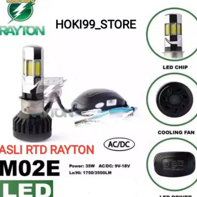 KODE H87Z RTD Rayton Lampu LED 6sisi  3 sisi lampu depan LED Asli RTD rayton lampu LED RTD 3sisi