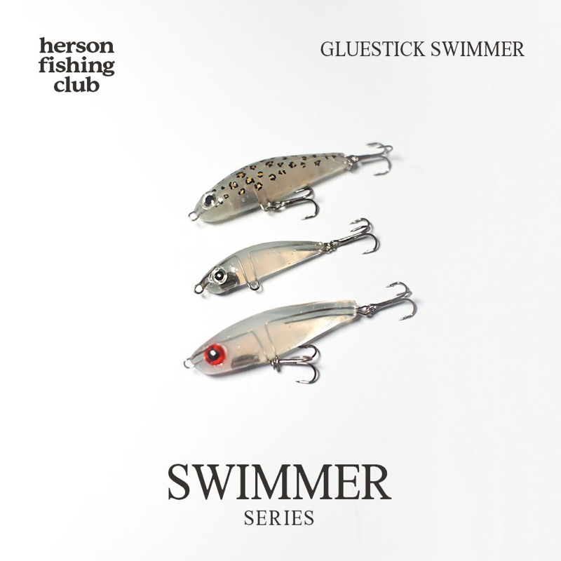 Lure Swimmer Series Glue (Lure Casting Hampala, Gabus, Baby GT)