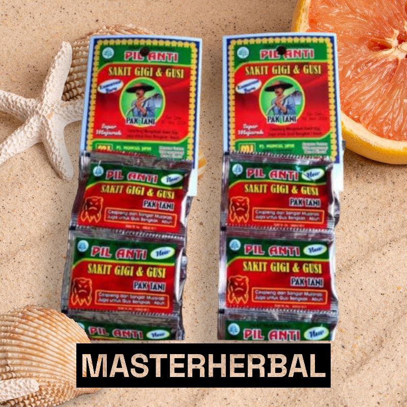 pak tani obat sakit gigi 1 slop