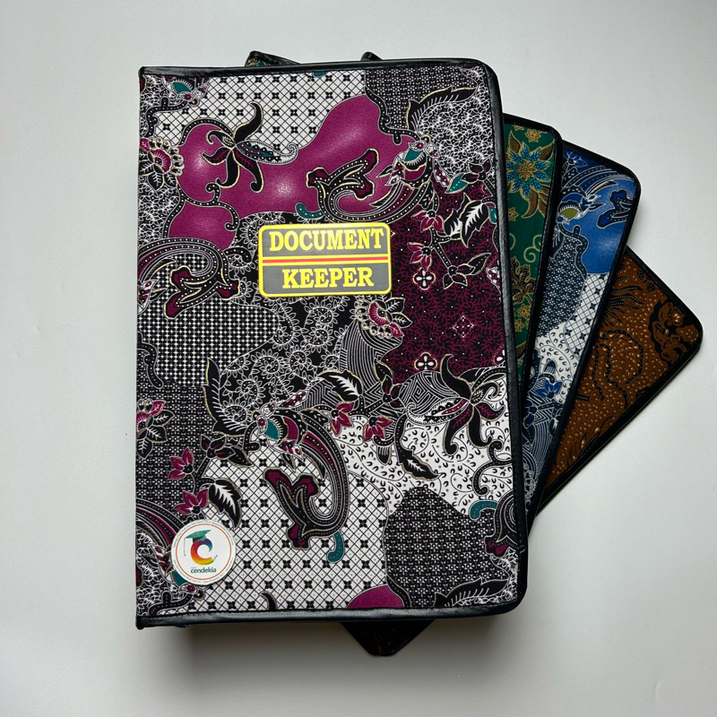 Map Dokumen Document Keeper Batik 20 Pocket