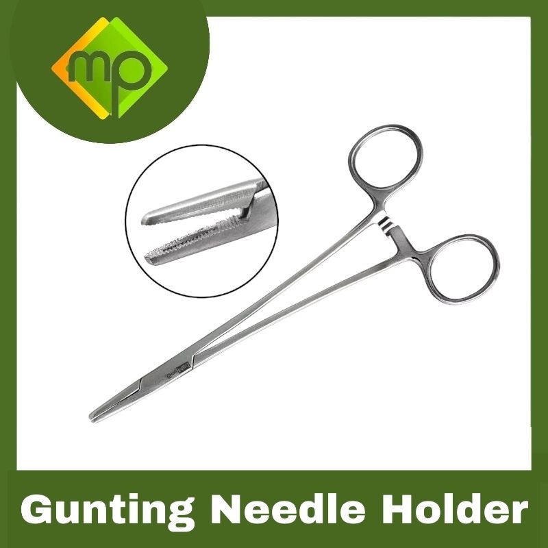 Gunting Needle Holder Stainless Naldfuder Nald Voeder