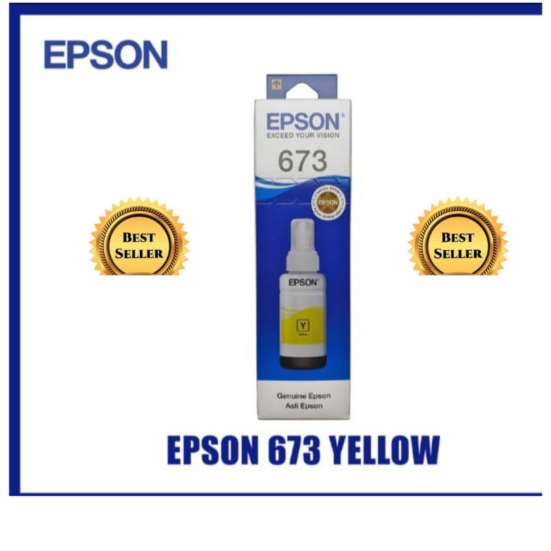 Tinta Epson 673 kemasan baru  /tipe printer /L800/L805/L850/L1800 /L800/L805/L850L/1800
