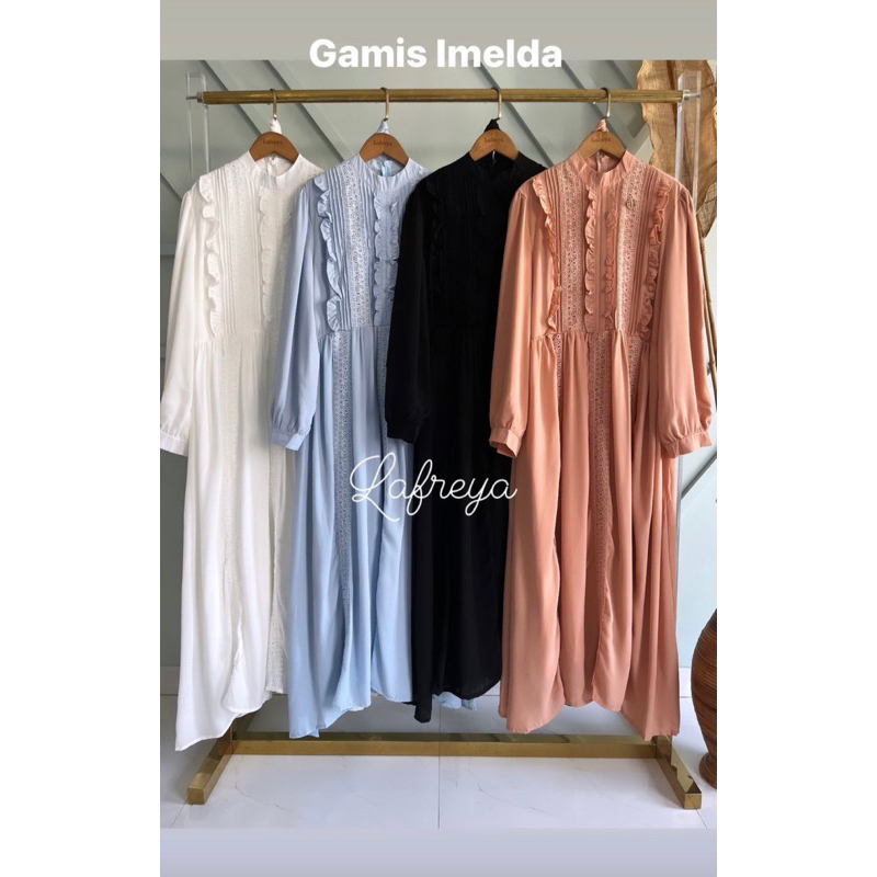 Gamis Imelda/ Dress Ori Lafreya