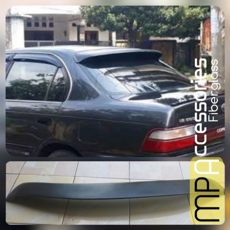 Real visor Topi Kaca Belakang Toyota Great Corolla grecor 1994-1997