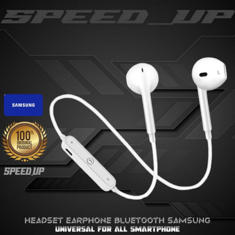 Headset Earphone Handsfree Samsung Bluetooth
