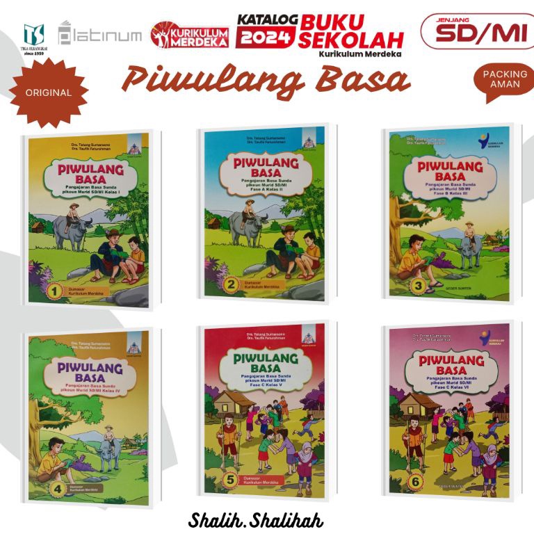 KODE H42Z Basa Sunda Urang dan Piwulang Basa Kelas 1 2 3 4 5 6 Sd Kurtilas Kurikulum Merdeka