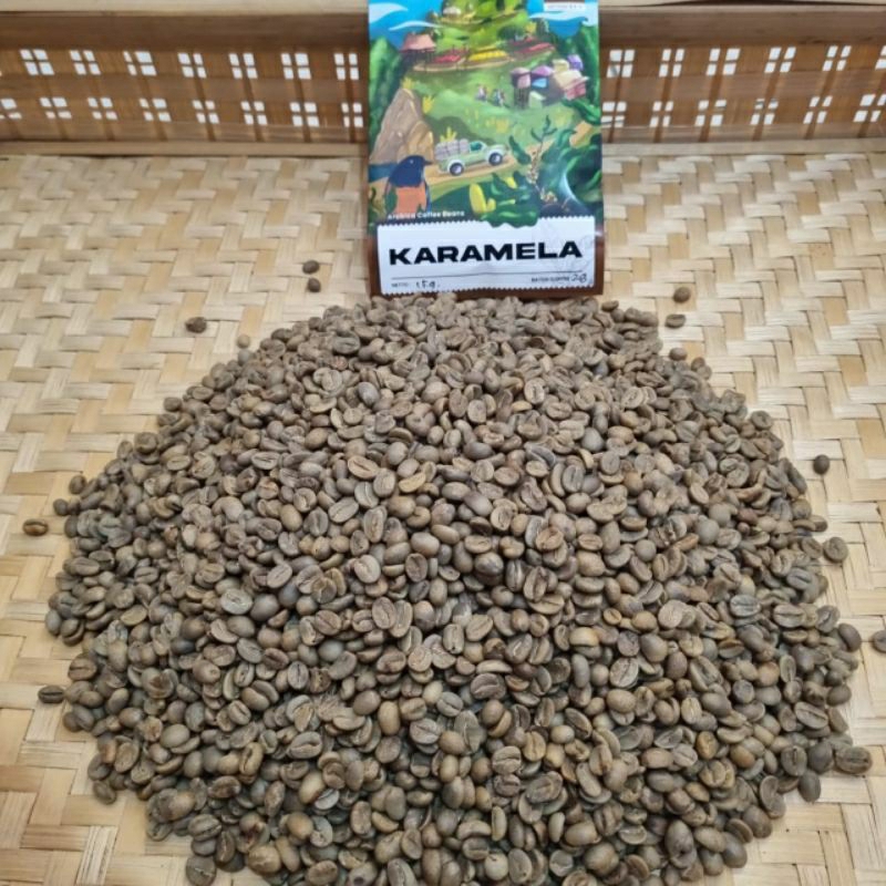 

Biji Kopi Mentah - Green Bean Arabica Ijen Karamela 500 gram