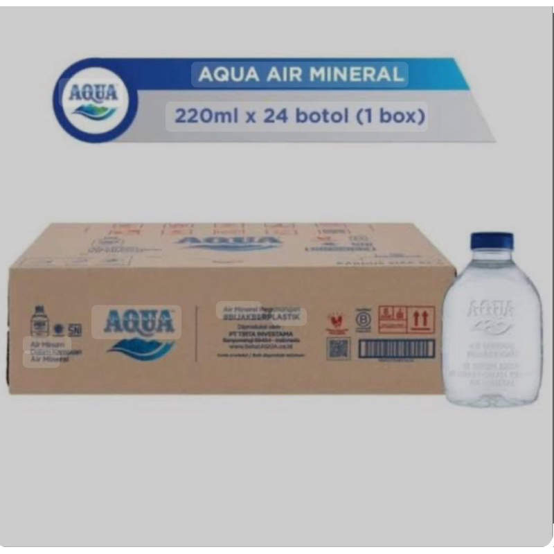 

AQUA Imut 220Ml isi 24 Botol