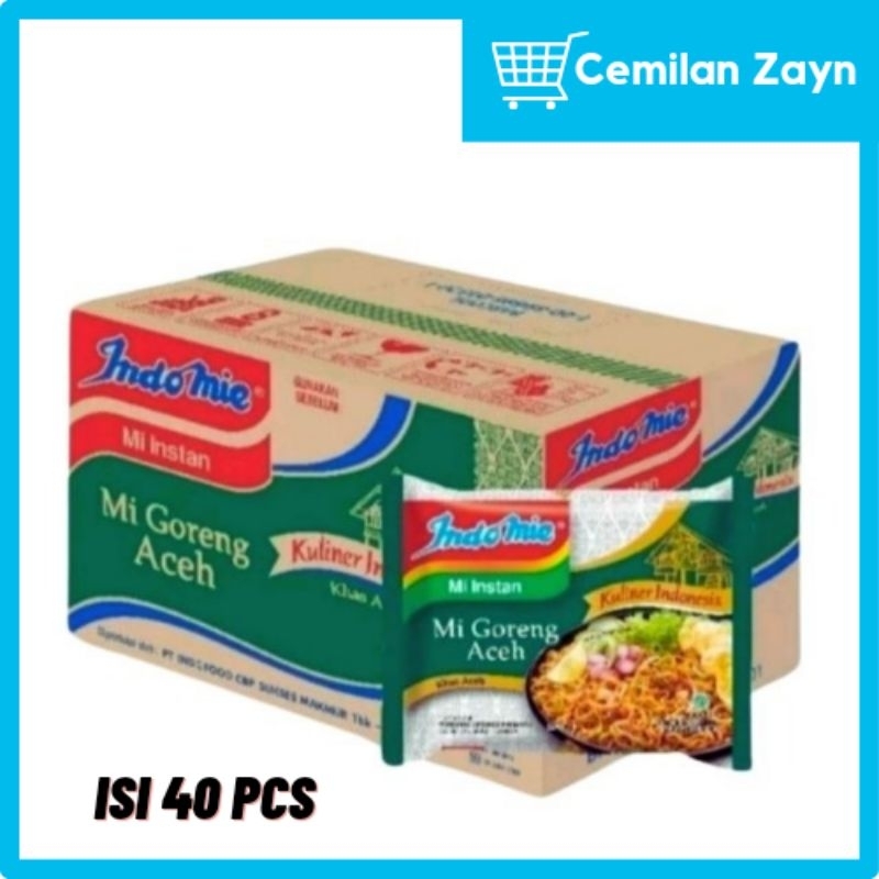 

Indomie goreng Aceh 1 Dus Isi 40 pcs murah harga grosir