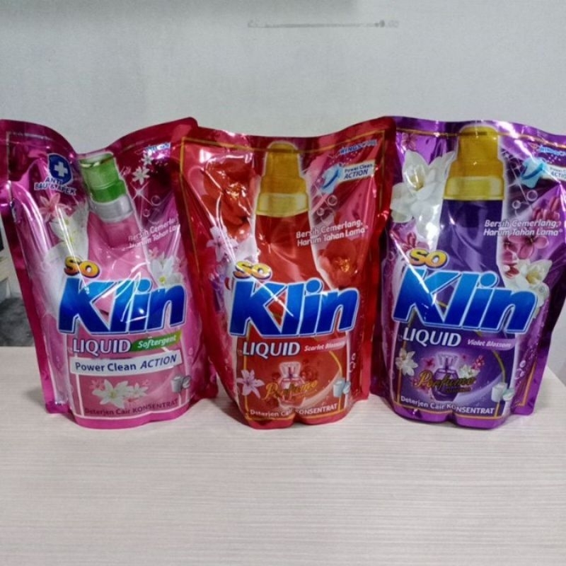 Soklin Liquid 1600 Ml Deterjen Cair PROMO MURAH/ Deterjen Cair 1600 Ml Soklin Liquid PROMO MURAH