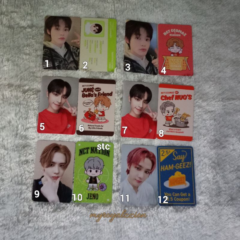 Ready NCT 127 NCT Dream WayV NCT 2023 Photocard Official Trading Card GC Ccomaz Golden Age NCT Natio
