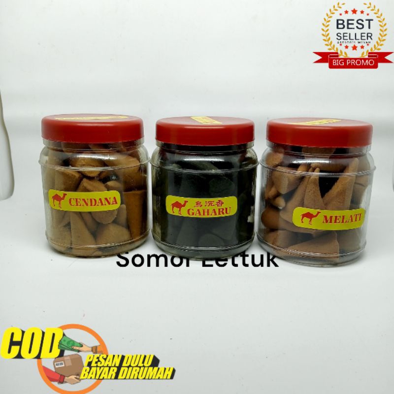 Dupa Hio kerucut Wangi Asli Melati Gaharu Cendana 50 Pcs Wangi Asli 100%