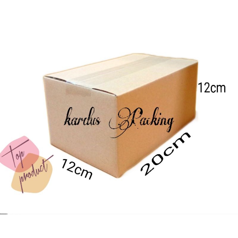 

kardus packing UK 20x12x12 kardus kecil kardus besar