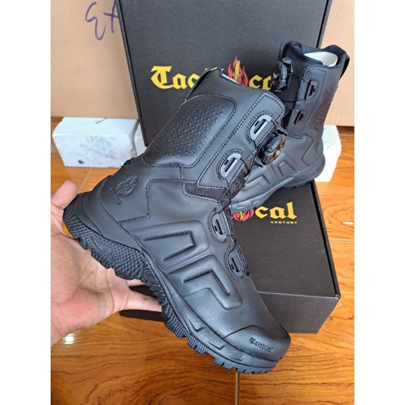 SEPATU PDL TACTICAL TALI PUTAR KULIT ASLI SEPATU PDL TNI POLRI PARABELLUM TACTICAL CENTURY CENTURION