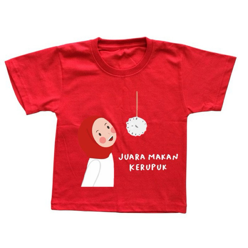 BAJU 17 agustus anak| Baju kemerdekaan| baju anak lucu| baju lomba17