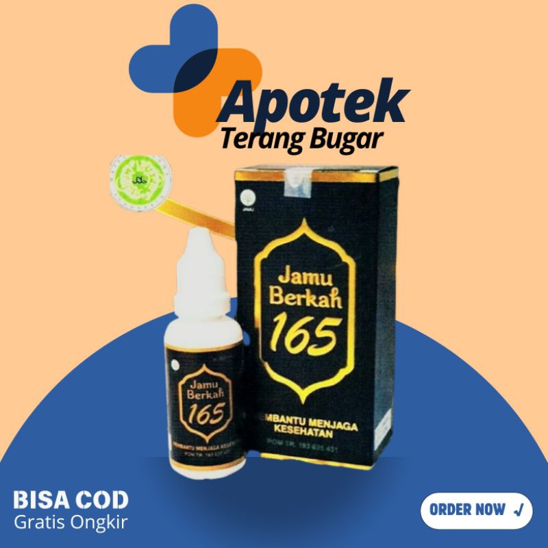 JAMU TETES BERKAH 165 ORIGINAL 100% PRAKTIS
