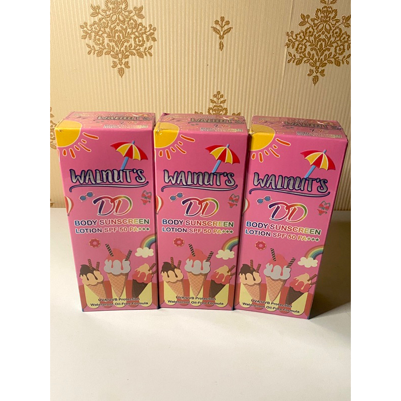 WALNUTS - DD BODY SUNSCREEN LOTION SPF 50 PA+++