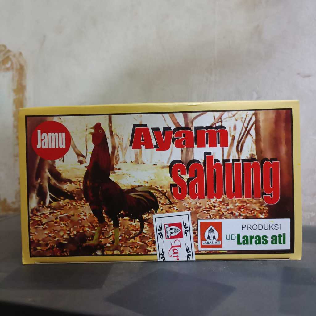 GROSIR LARASATI JAMU AYAM SABUNG 1 DUSA ISI 20 PACK VITAMIN AYAM LAGA AYAM SABUNG