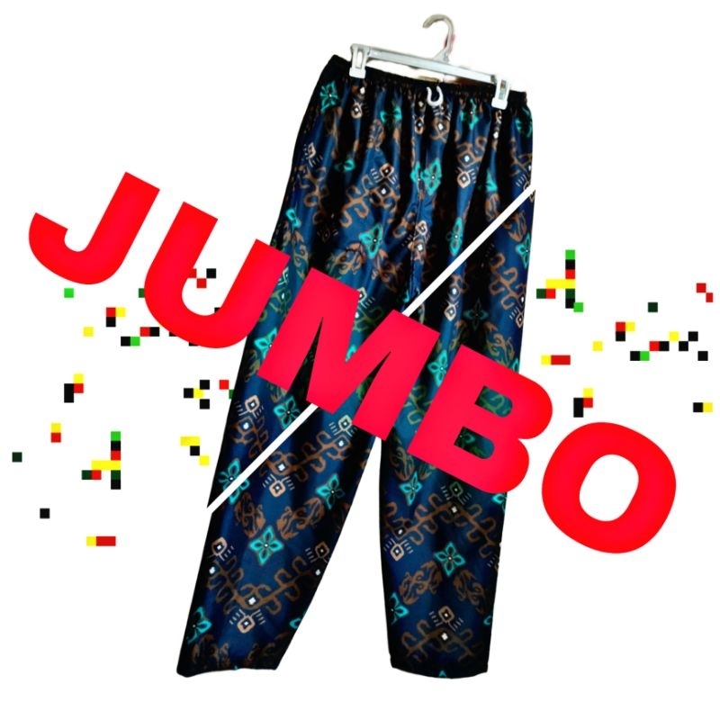 Celana batik pria wanita  jumbo