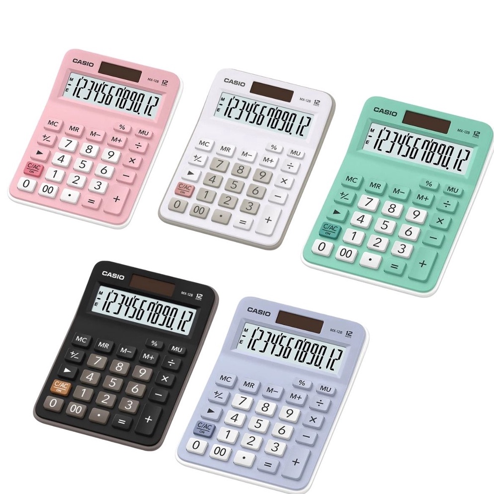 

KODE C89K STATIONERY HAUL Kalkulator Dagang Casio MX12 B