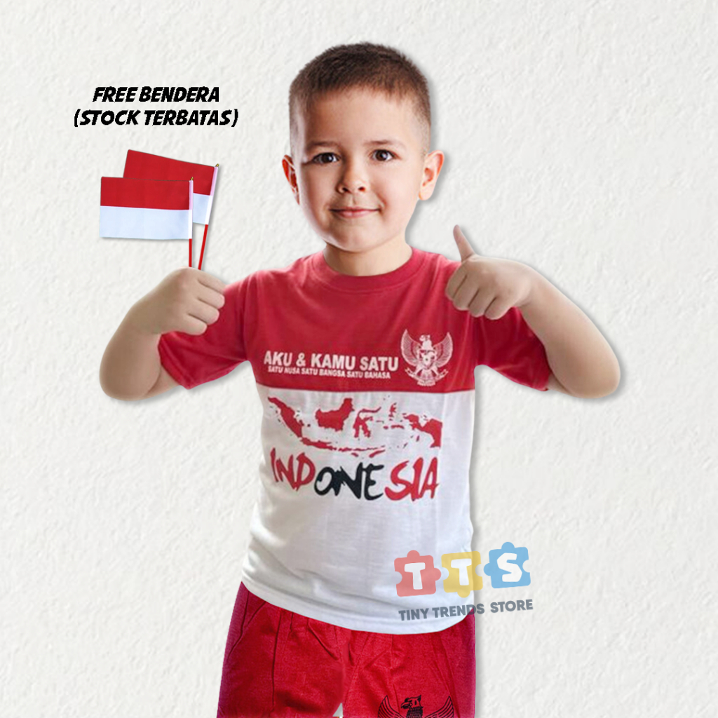 SETELAN BAJU ANAK MERAH PUTIH SPECIAL 17 AGUSTUS SERAGAM AGUSTUSAN