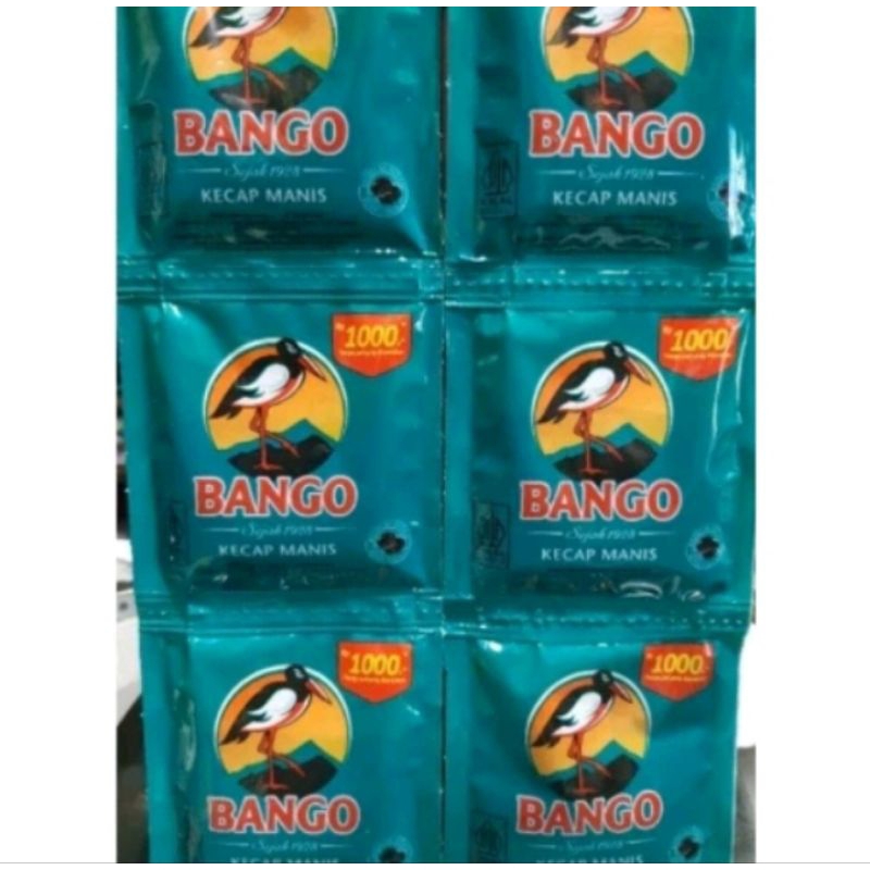 

Kecap Bango sachet 18 ml. isi 3