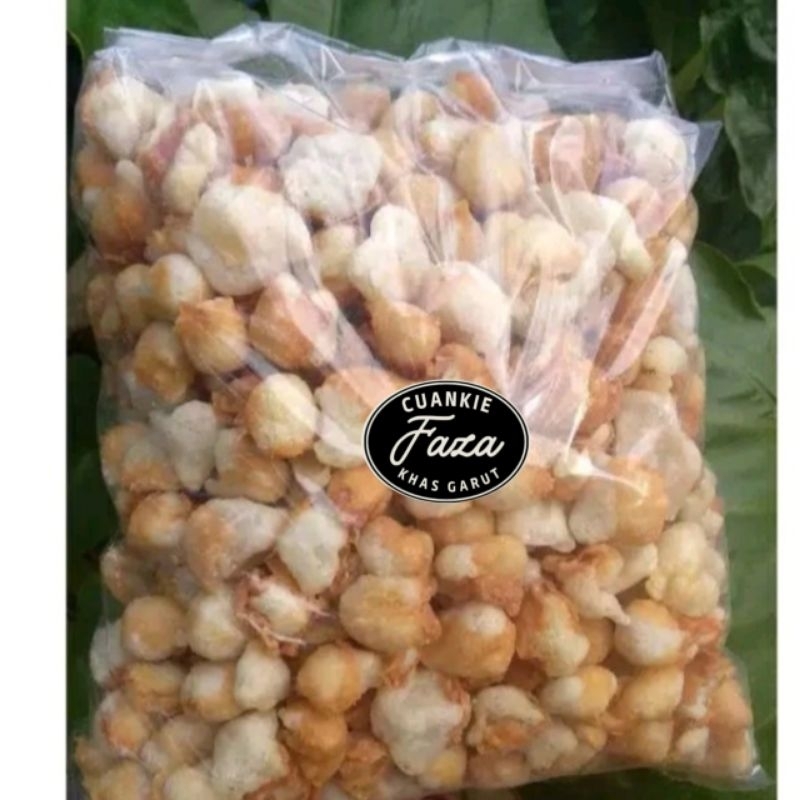

Cuankie Siomay Kecil/Gurilem Faza Khas Garut renyah dan gurih 1 Kg