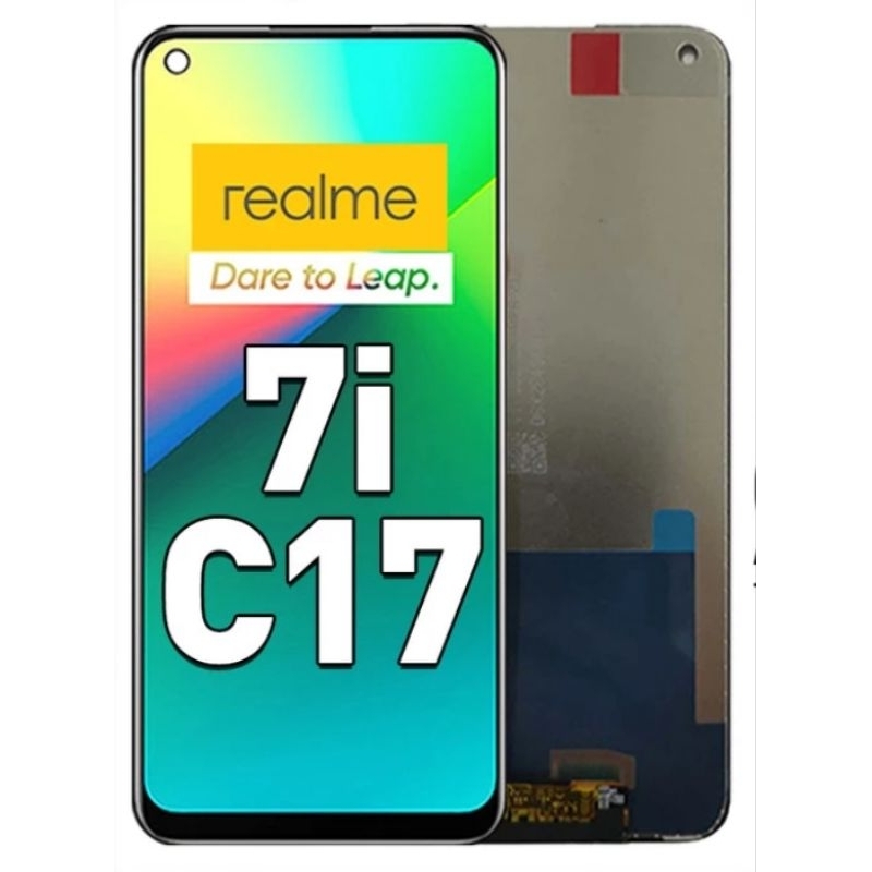 LCD+TOUCHSCREEN FULLSET REALME 7i/C17 Original 100% Life Future