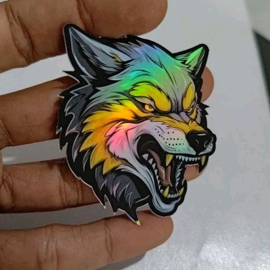

sticker #18, sticker logo srigal