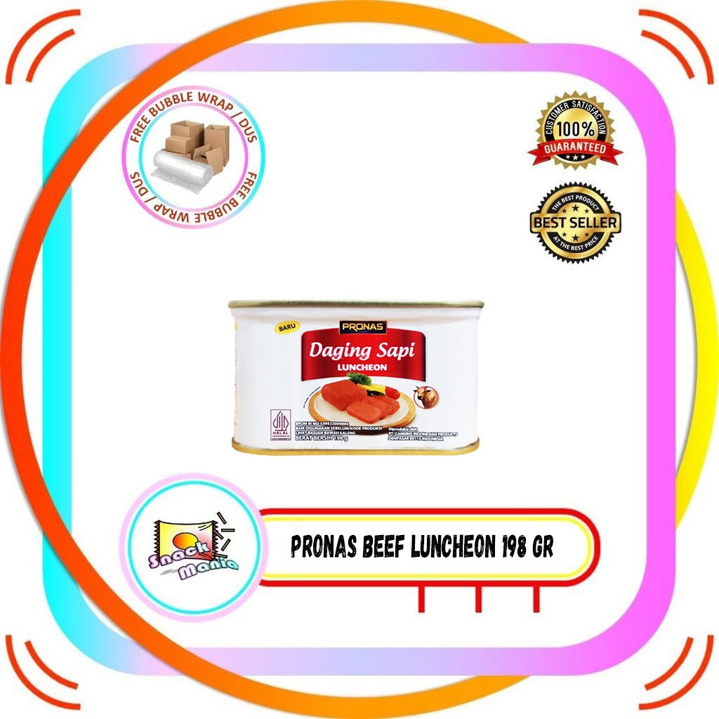 

Pronas Beef Luncheon Ham Daging Sapi 198 gr