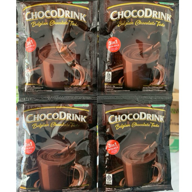 

Chocodrink Belgia Chocolate Taste 3in1 - 10 sachet