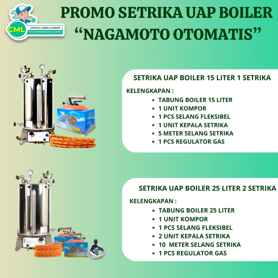 Setrika Uap NAGAMOTO