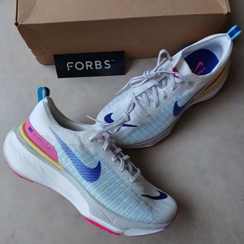 Nike ZoomX Invincible Run 3 Flyknit Photon Dust Royal Pink || resolutions blue white