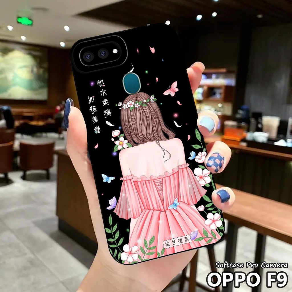 Case Oppo F9 - Casing Hp Oppo F9 ( Gwan ) Softcase Pro Camera - Kesing - Silikon - Kondom Hp