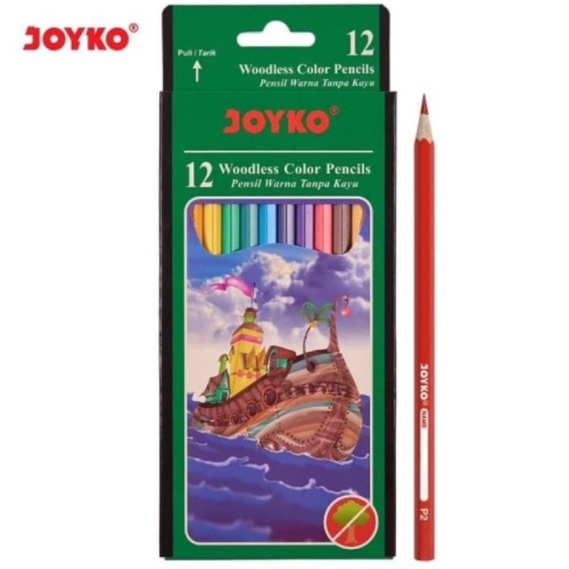 

Pensil warna Joyko 12warna CP-103