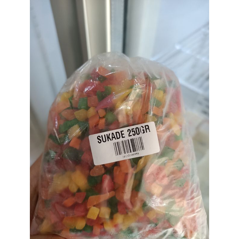 

Sukade mix warnawarni 250gr