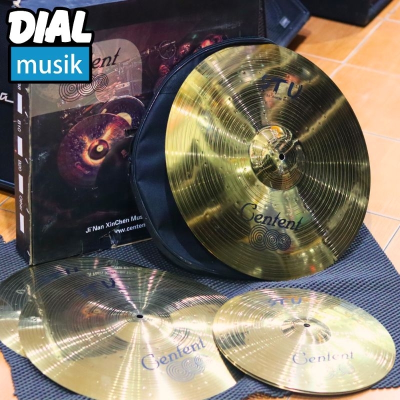Centent STU Cymbal Set 14+16+18+20 - Set Cymbal Centent