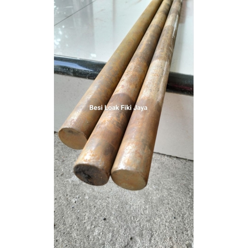 Besi As Transmisi Baja Diameter 25mm dan 25.4mm (1 inch) Harga per 10cm