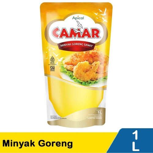 

Minyak Goreng Camar Pouch 1 Liter I 1 dus isi 12 pcs