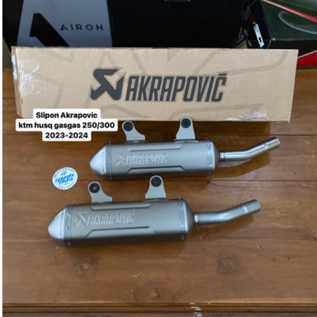 SLIPON AKRAPOVIC KTM HUSQVARNA GASGAS 2T ORIGINAL