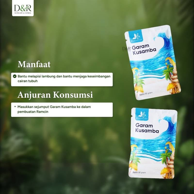 

GFD GARAM KUSAMBA PELENGKAP DIET GARAM NATURAL