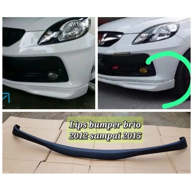 Lips Winglet Bumper Depan Brio lama 2012 - 2015