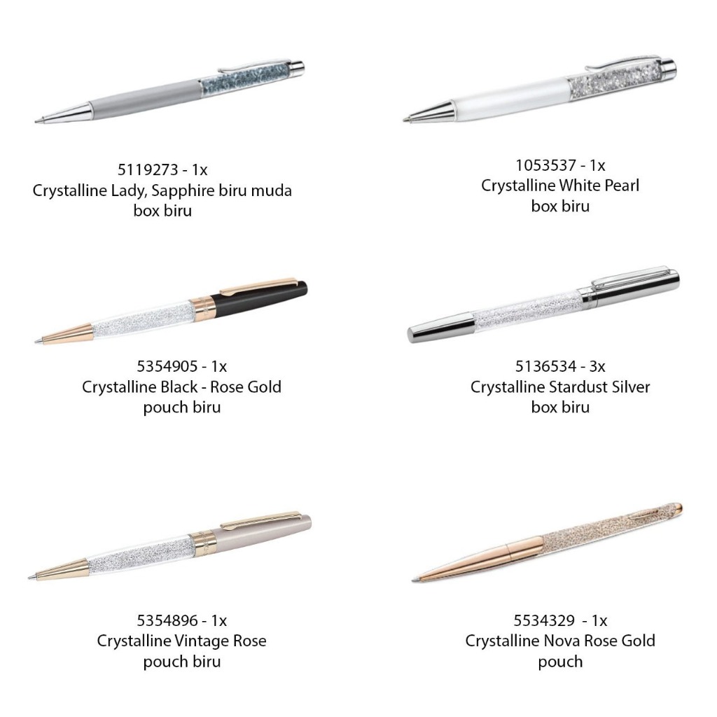 

Swarovski Crystalline Pen Bolpen Lady Nova Ballpoint