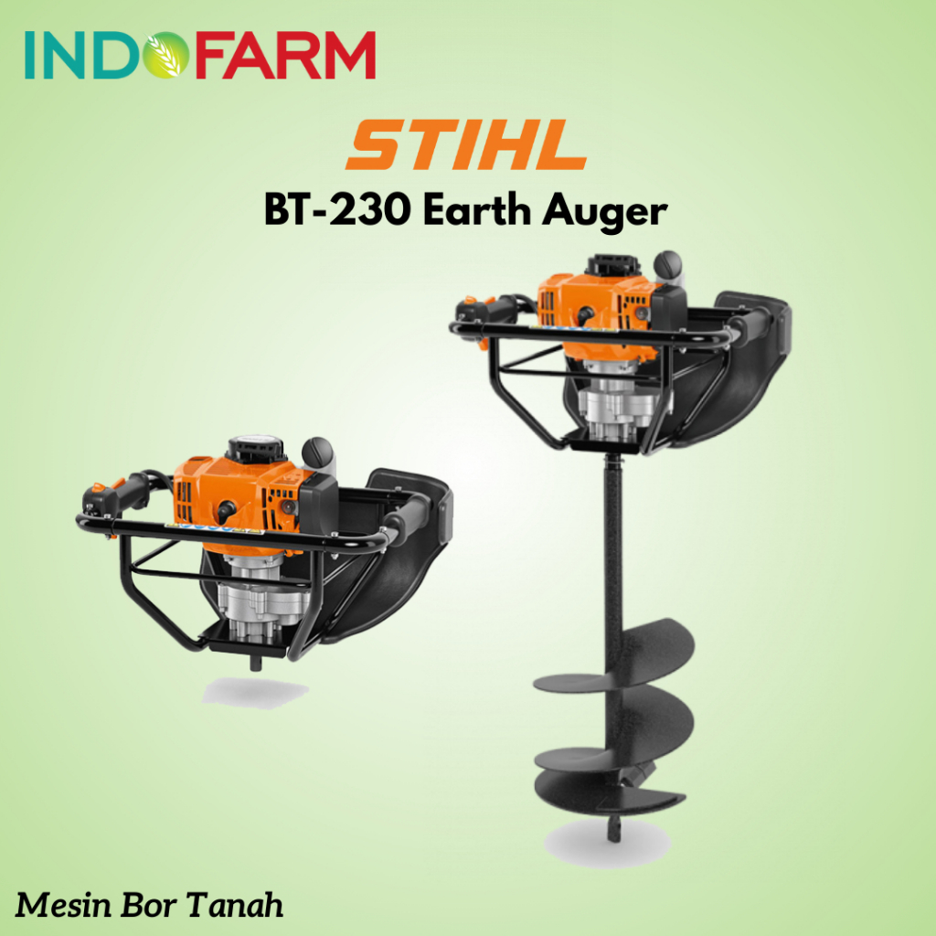Mesin Bor Tanah STIHL BT 230 Earth Auger (Tanpa Planting Auger) BT230