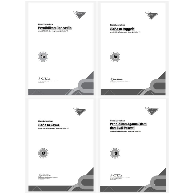 Kunci Lks Zamrud SMP kurmer kls 7 semester 1 (2024/2025)