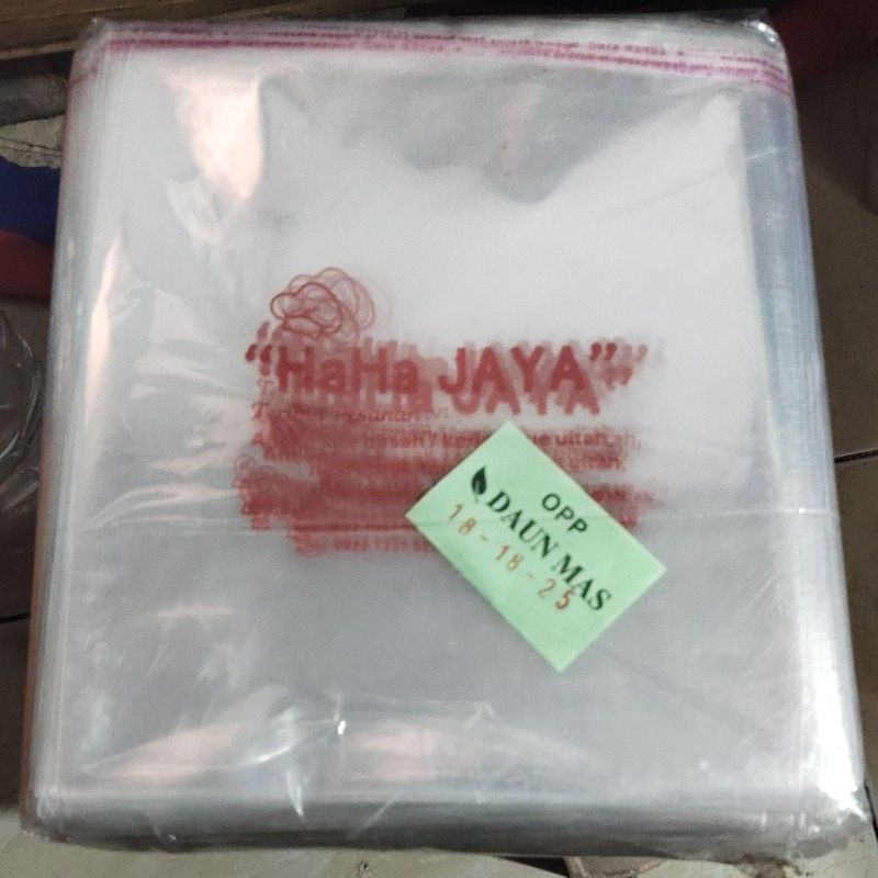 

plastik opp 18×18 dan sablon