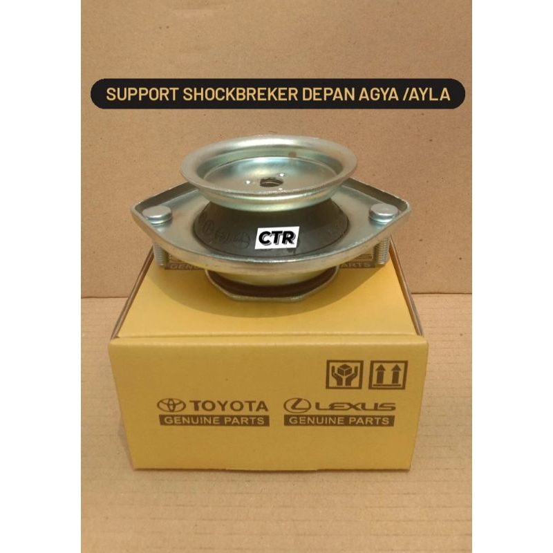 SUPPORT SHOCK~DEPAN /KARET SUPPORT SHOCKBREKER DEPAN AGYA /AYLA