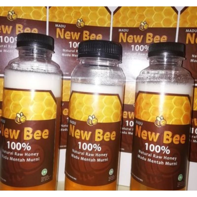 

(New Bee) 100% natural raw honey Madu Mentah Murni