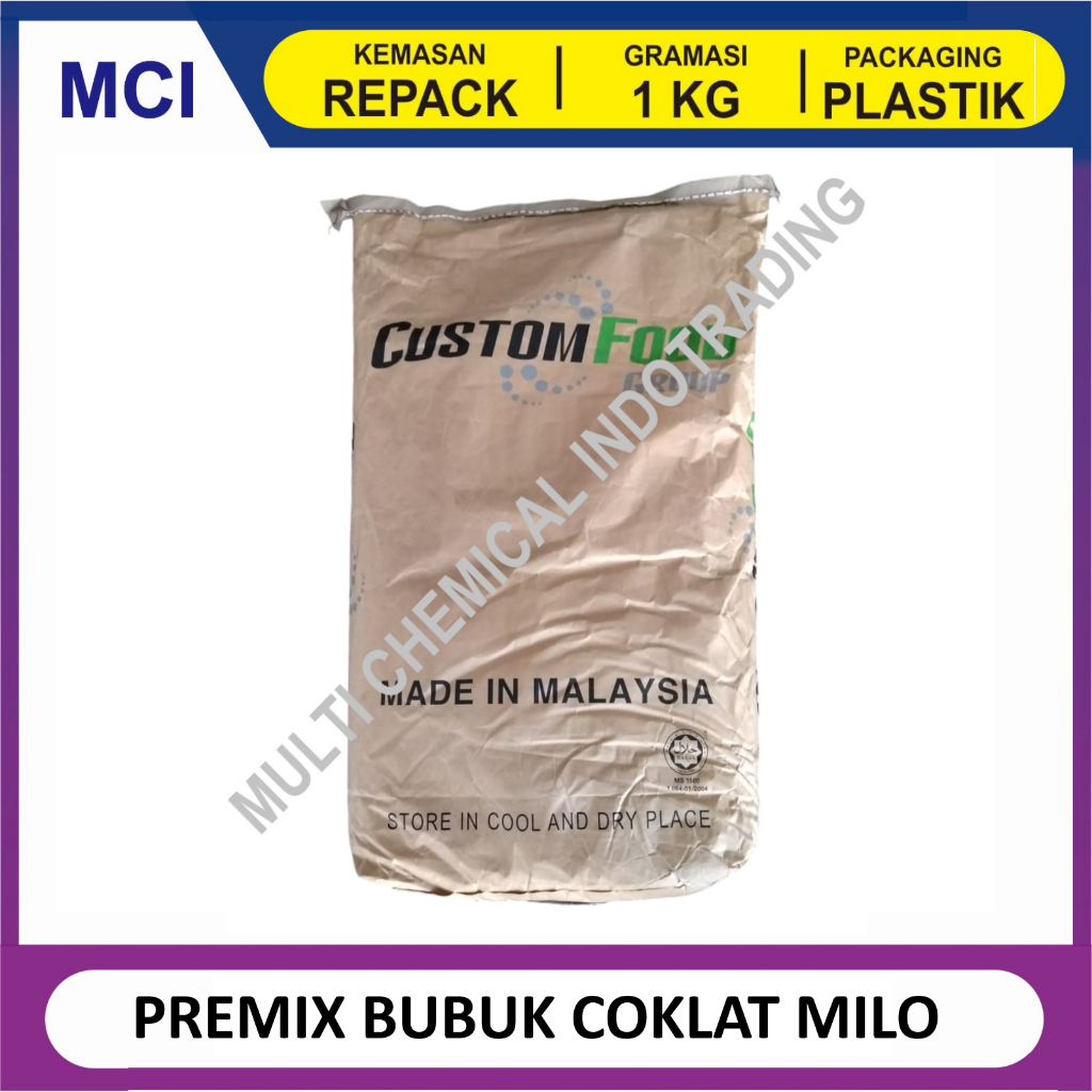 

PREMIX POWDER MINUMAN BUBUK COKLAT MILO - REPACK 1 KG